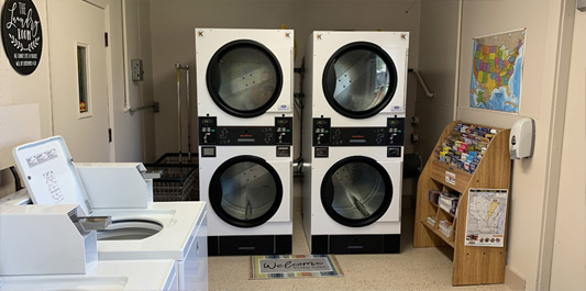 Madison Campground Laundry Room